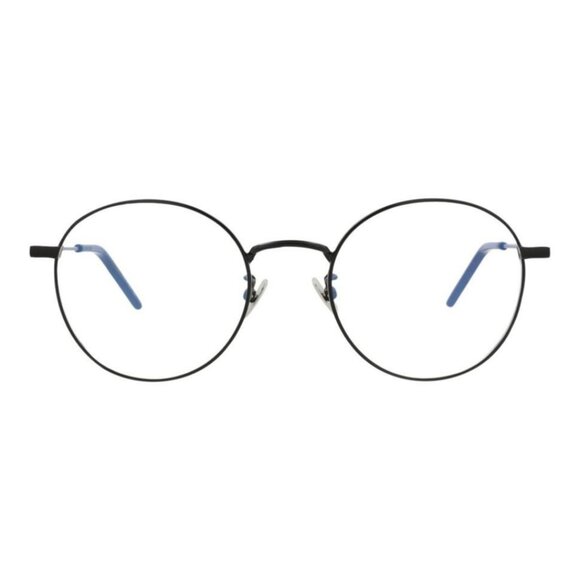 Saint Laurent Other - Saint Laurent Mens Round/Oval Black Black Transparent Fashion Designer Eyewear